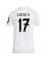 Real Madrid Lucas Vazquez #17 Kotipaita Naisten 2024-25 Lyhythihainen